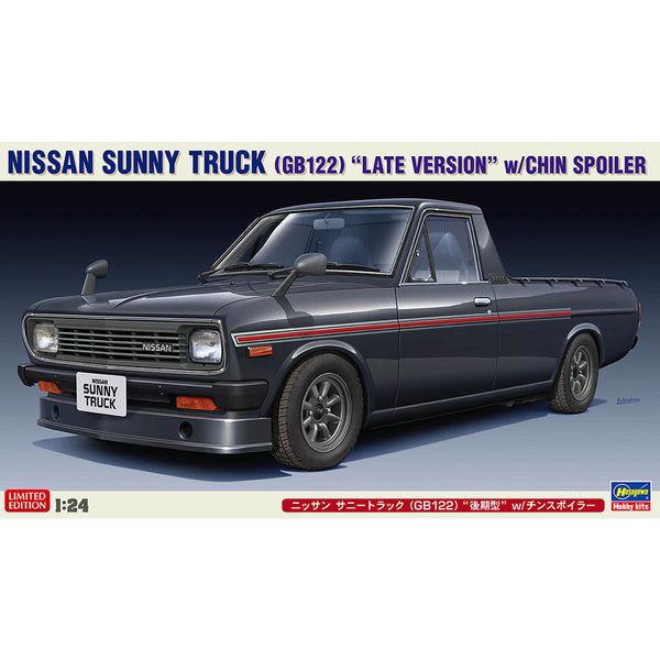 HASEGAWA 1/24 Nissan Sunny Truck (GB122) "Late Version" w/Chin Spoiler