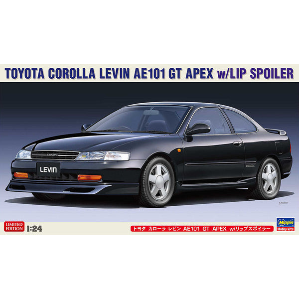 HASEGAWA 1/24 Toyota Corolla Levin AE101 GT Apex with Lip Spoiler