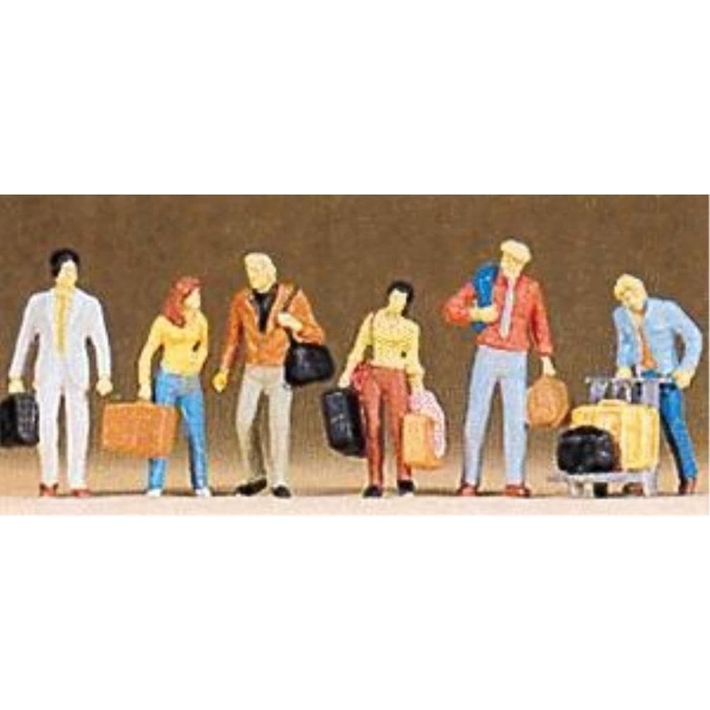 PREISER HO Standing Passengers