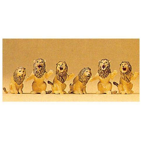 PREISER HO Seated Lions