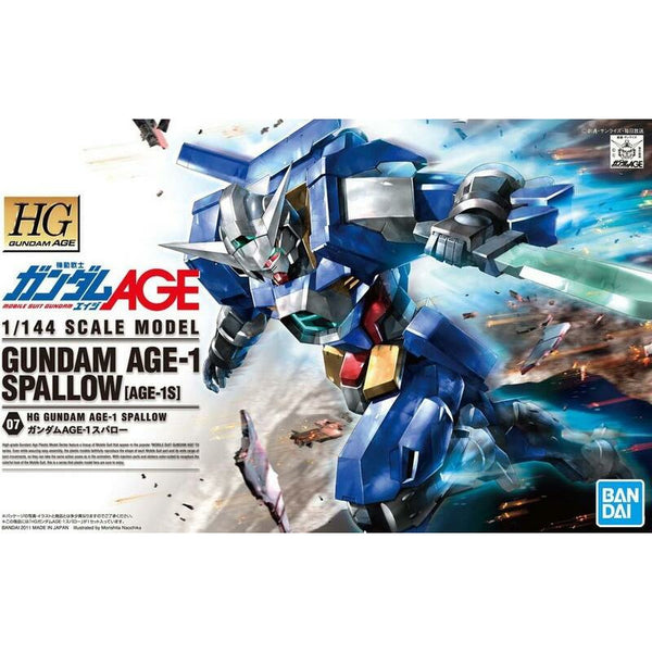 BANDAI 1/144 HG Gundam Age-1 Spallow (AGE-1S)