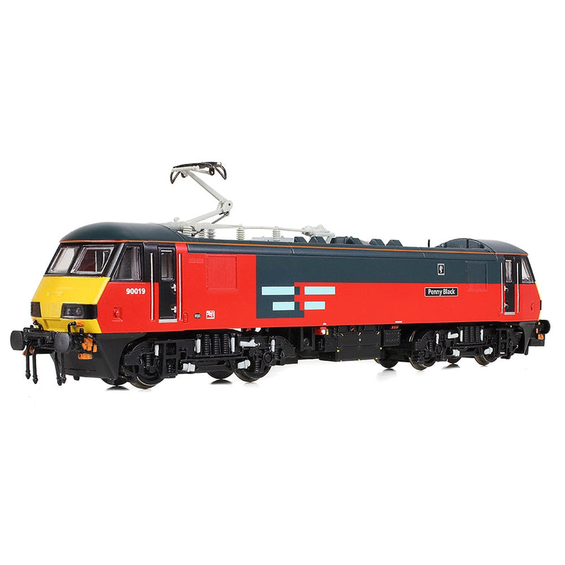 GRAHAM FARISH N Class 90/0 90019 'Penny Black' Rail Express Systems
