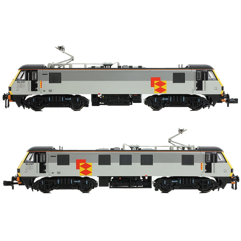 GRAHAM FARISH N Class 90/0 90037 BR Railfreight Distribution Sector