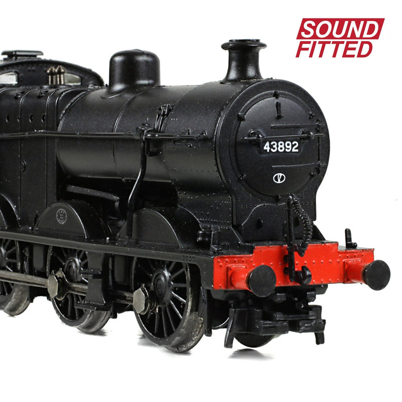 GRAHAM FARISH N MR 3835 4F with Fowler Tender 43892 BR Black (British Railways) DCC Sound Fitted