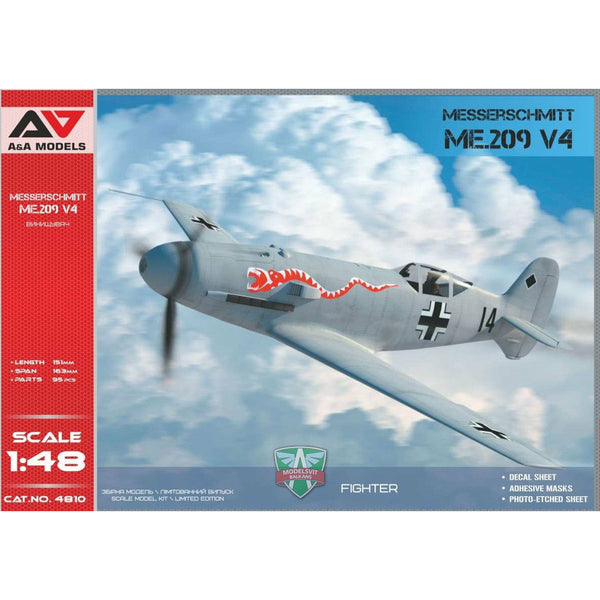 A&A MODELS 1/48 Messerschmitt Me.209 V4 High-Speed Experiment Prototype