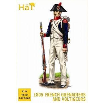 HAT 1/72 1805 French Voltigeurs and Grenadiers