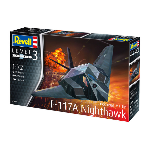 REVELL 1/72 Lockheed Martin F-117A Nighthawk
