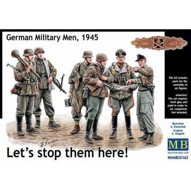 MASTER BOX 1/35 Ger. Soldiers 'Let's Stop Them Here!