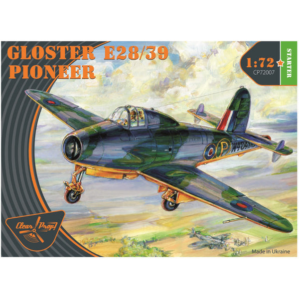 CLEAR PROP 1/72 Gloster E28/39 Pioneer Starter Kit