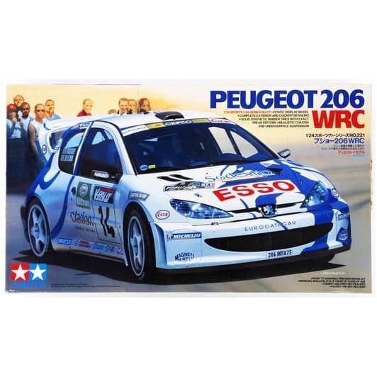 TAMIYA 1/24 Peugeot 206 WRC