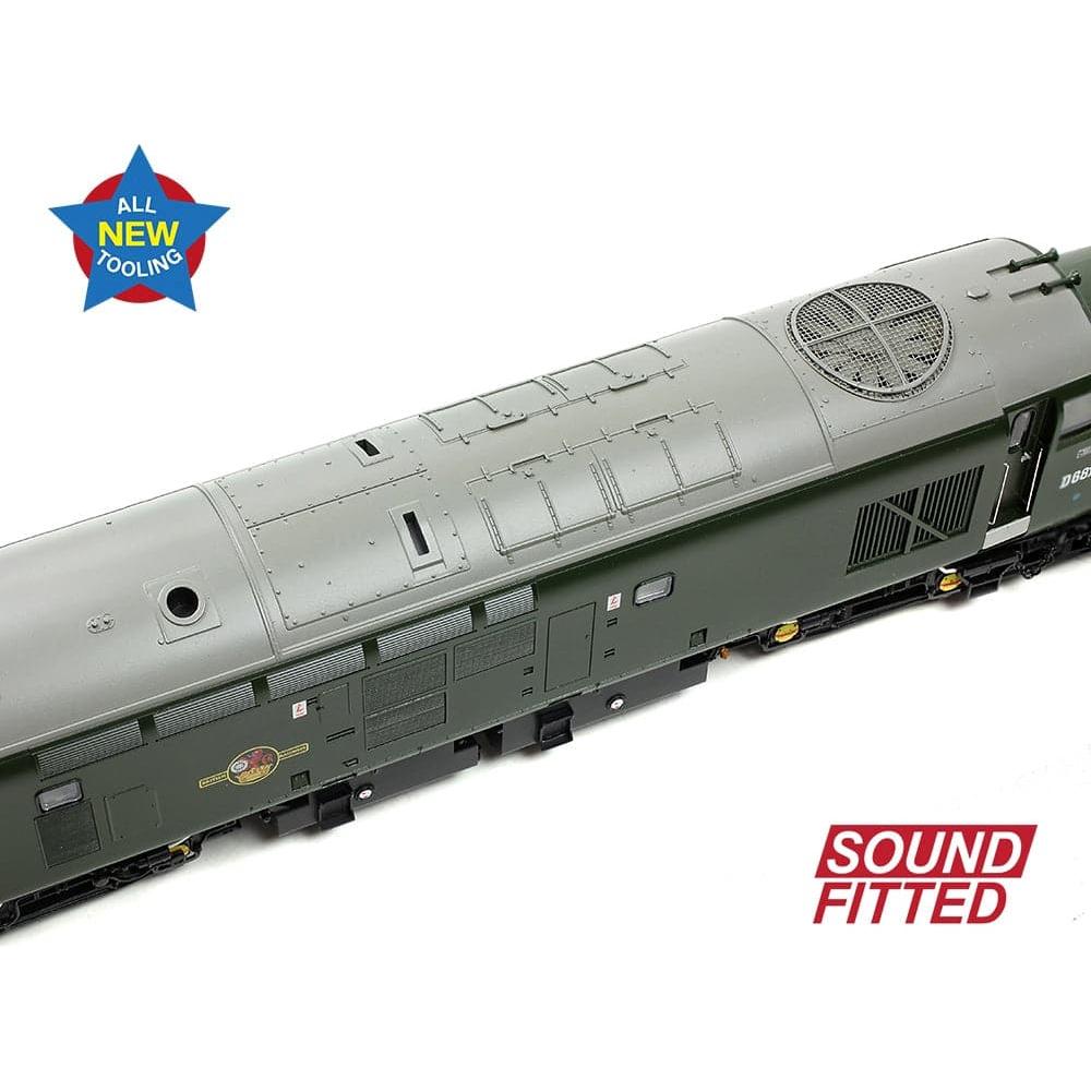 BRANCHLINE OO Class 37/0 Centre Headcode D6829 BR Green (Small Yellow Panels) DCC Sound Fitted