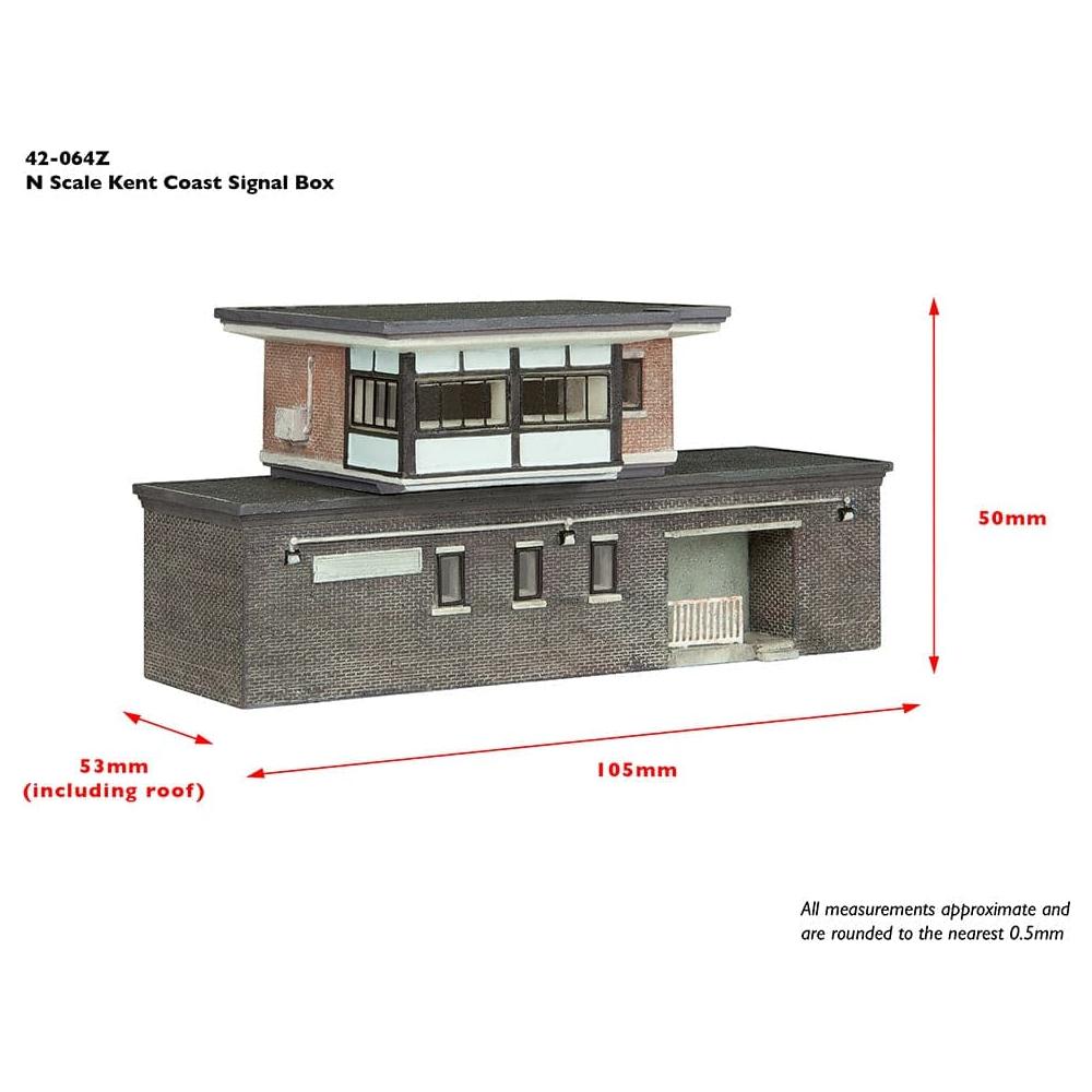 GRAHAM FARISH Scenecraft N Kent Coast Signal Box