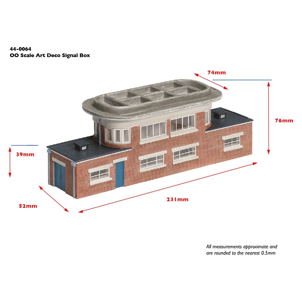 SCENECRAFT OO Art Deco Signal Box