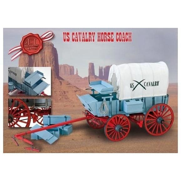 ARTESANIA 1/15 Horse Drawn Wagon US Cavalry