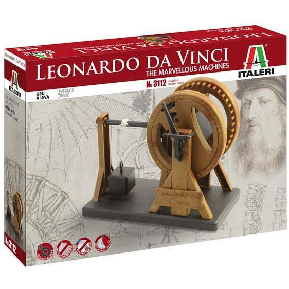 ITALERI Leonardo Da Vinci Leverage Crane