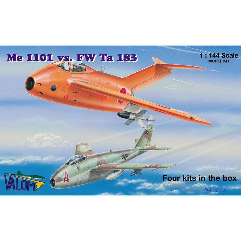 VALOM 1/144 Me 1101 vs FW Ta 183