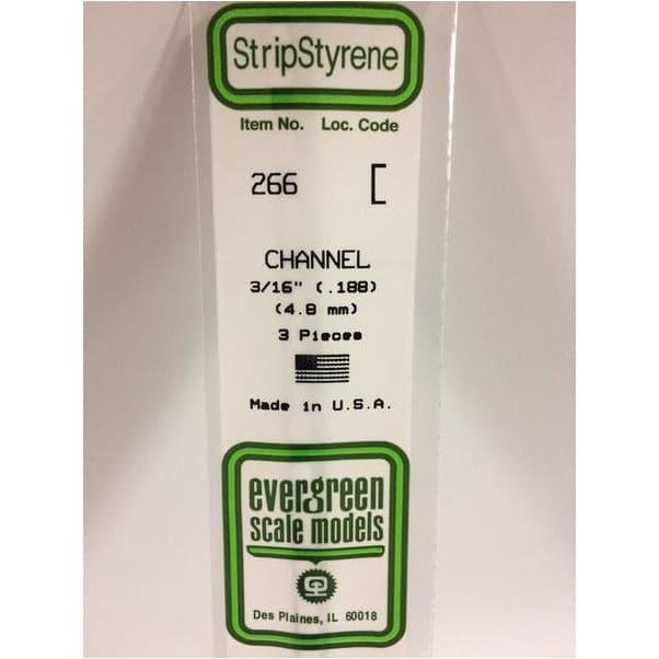 EVERGREEN 266 35cm Plastic Channel .188 (3)