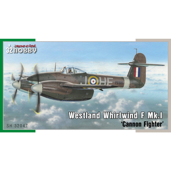 SPECIAL HOBBY 1/32 Westland Whirlwind Mk.I 'Cannon Fighter'