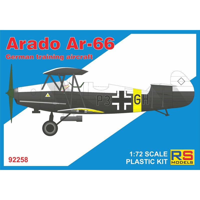 RS MODELS 1/72 Arado 66 (4 Decal v. for Luftwaffe)