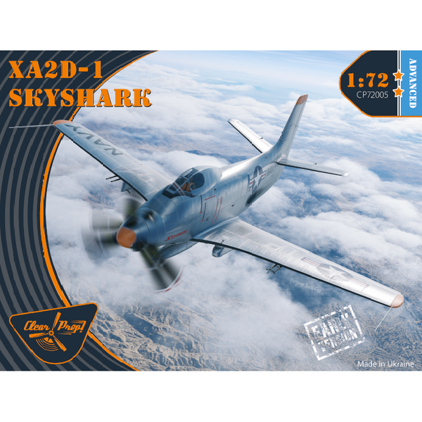 CLEAR PROP 1/72 XA2D-1 Skyshark Advanced Kit