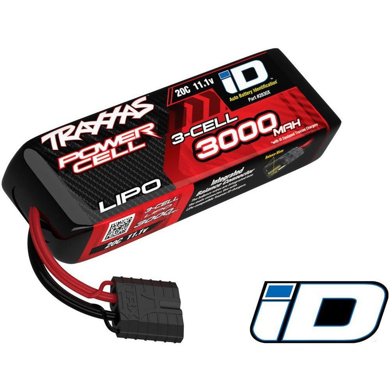 TRAXXAS 3000mAh 11.1V 3-Cell 20C LiPo Battery (2830X)