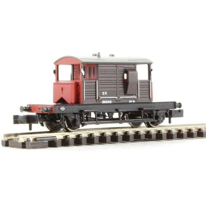 GRAHAM FARISH SR 25 Ton 'Pill Box'Brake Van SR Brown Grey R