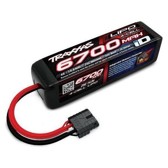 TRAXXAS 6700mAh 14.8V 4-Cell 25C LiPo Battery (2890X)