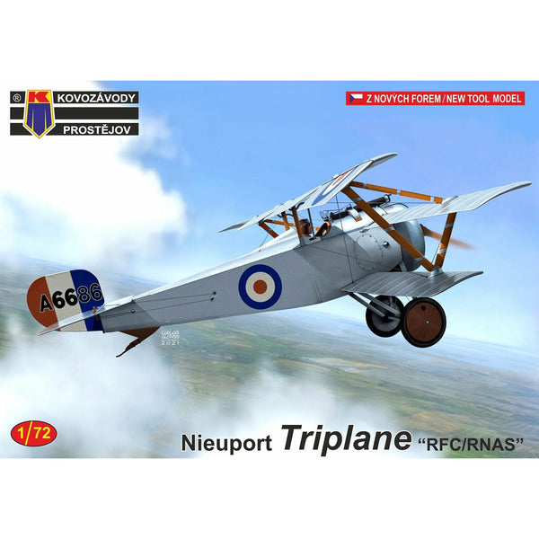 KOVOZAVODY 1/72 Nieuport Triplane "RFC/RNAS"