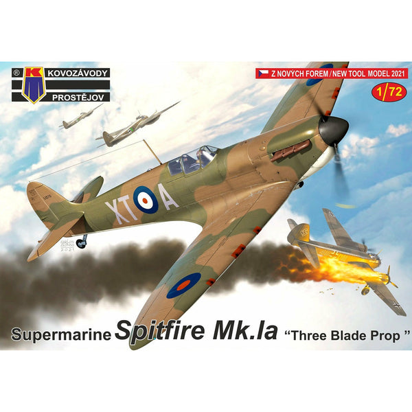 KOVOZAVODY 1/72 Supermarine Spitfire Mk.Ia "Three Blade Prop"
