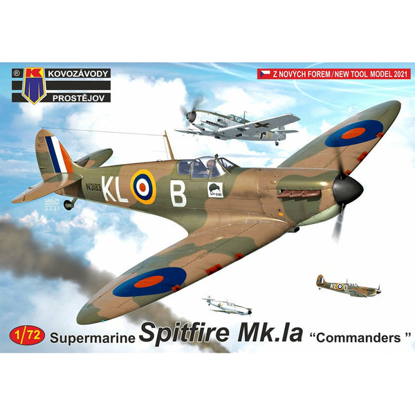 KOVOZAVODY 1/72 Supermarine Spitfire Mk.Ia "Commanders"