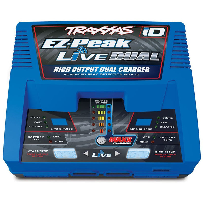 TRAXXAS Charger EZ-Peak Live Dual 200W NiMH/LiPo (2973A)