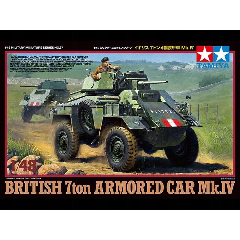 TAMIYA 1/48 British 7ton Armored Car Mk.IV