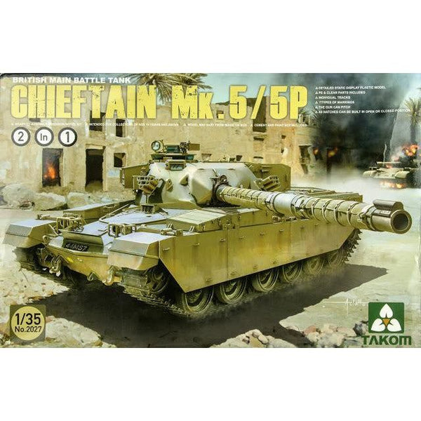TAKOM 2027 1/35 British Main Battle Tank Chieftain Mk.5/P 2