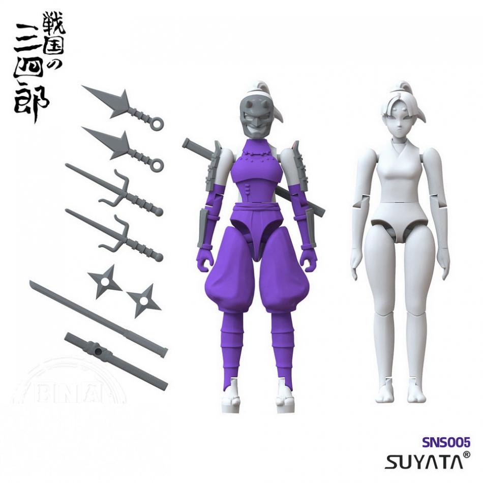 SUYATA 1/24 Sannshirou From The Sengoku - Ninja Girl Murasa