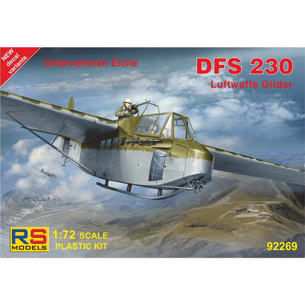 RS MODELS 1/72 DFS 230 "Unternehmen Eiche" Luftwaffe Glider
