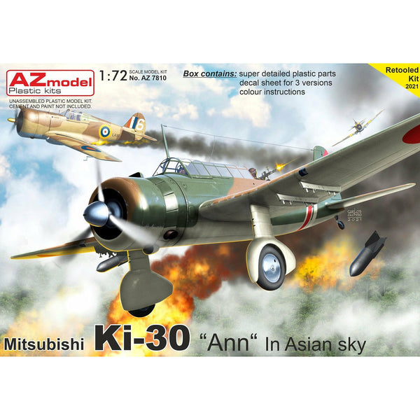 AZ MODEL 1/72 Ki-30 "Ann" In Asian Sky