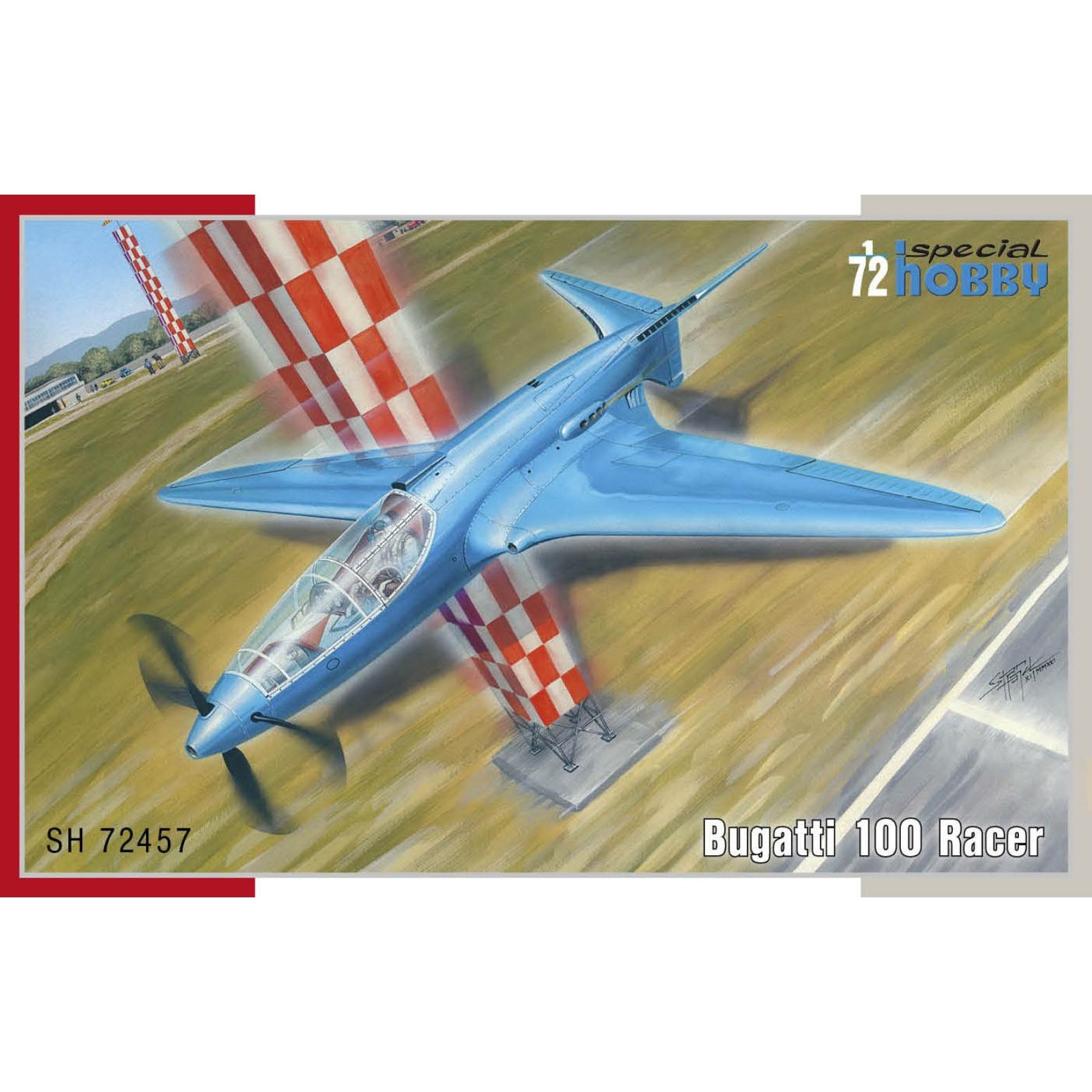 SPECIAL HOBBY 1/72 Bugatti 100P French Racer Plane