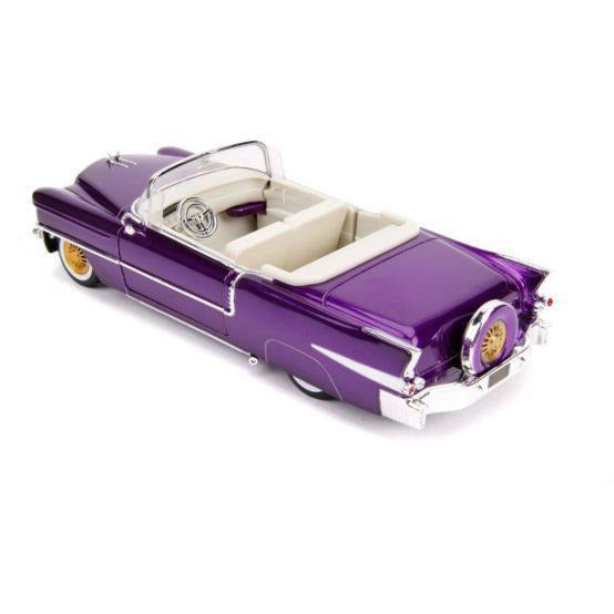 JADA 1/24 Elvis w/Purple 1956 Cadillac El Dorado