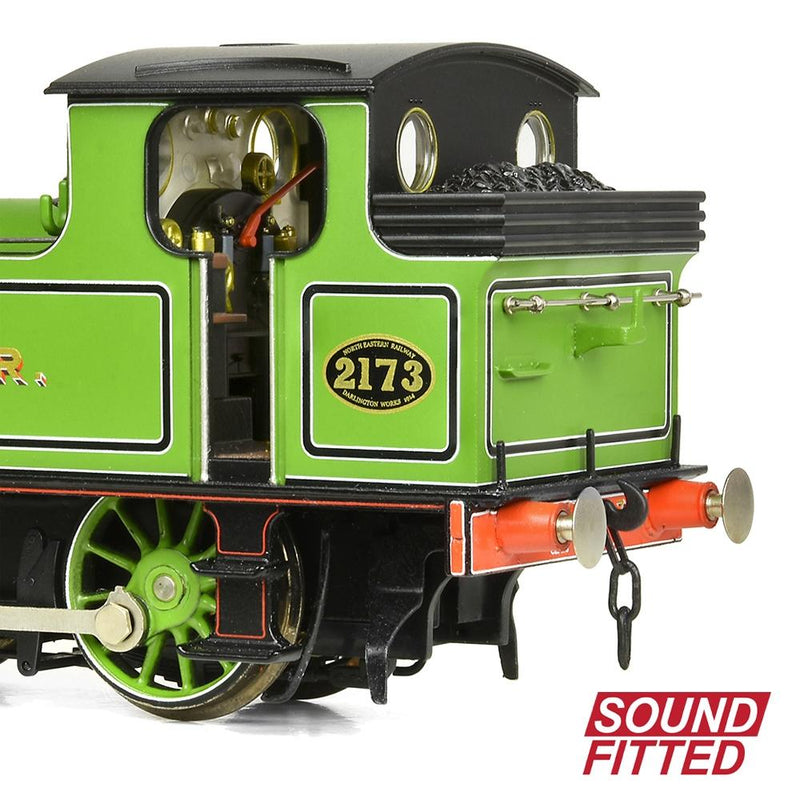 BRANCHLINE OO E1 Class 2173 NER Lined Green DCC Sound Fitted