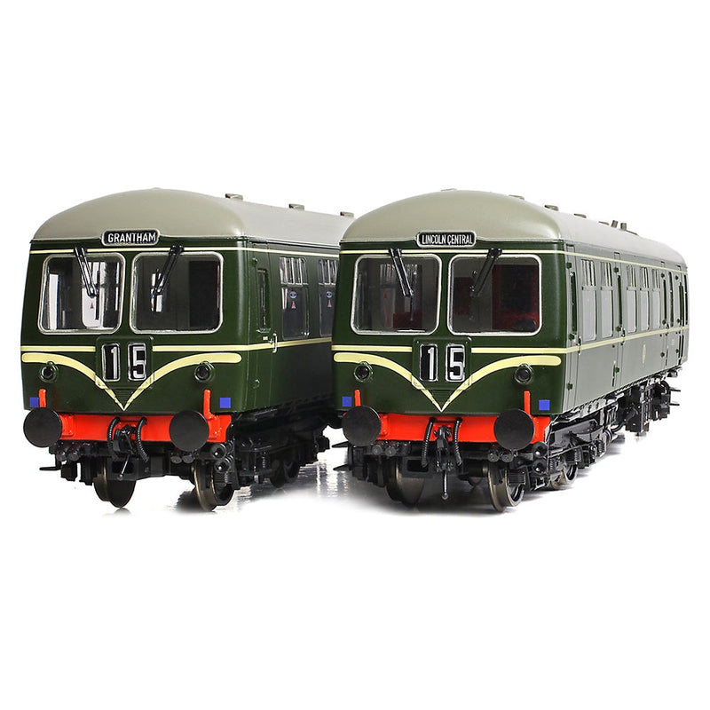 BRANCHLINE OO Class 105 2 Car DMU BR Green With Speed Whisk
