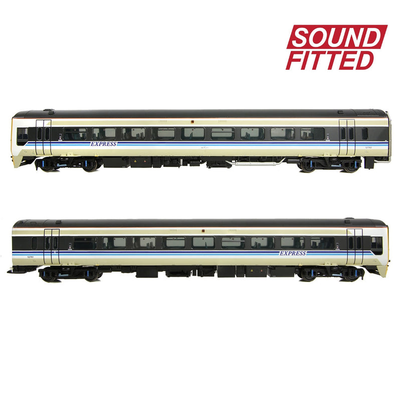 BRANCHLINE OO Class 158 2-Car DMU 158761 BR Provincial (Express) DCC Sound Fitted