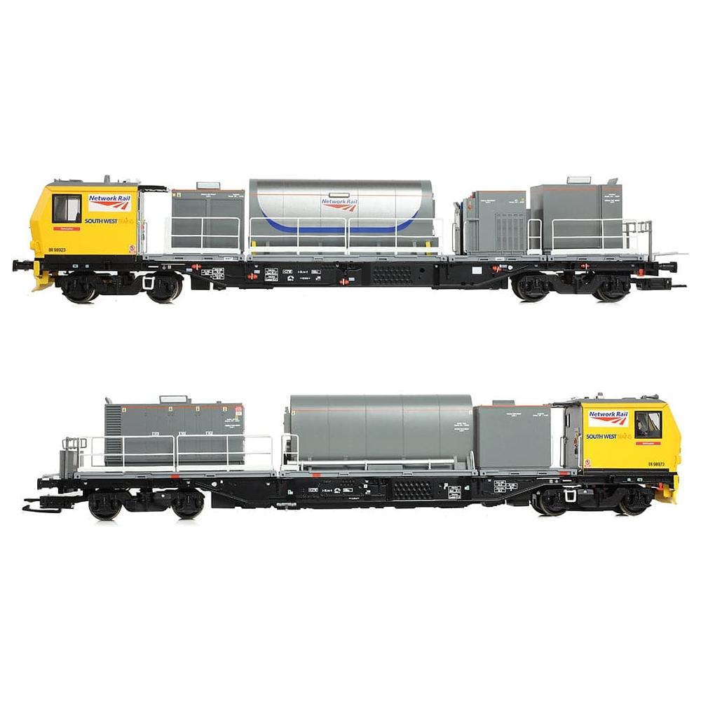 BRANCHLINE OO Windhoff MPV 2-Car Set Network Rail Yellow