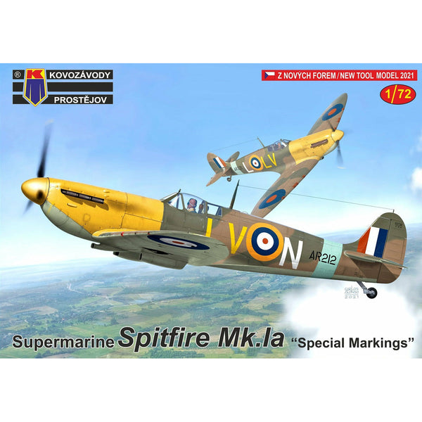 KOVOZAVODY 1/72 Supermarine Spitfire Mk.Ia "Special Markings"