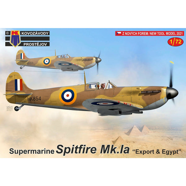 KOVOZAVODY 1/72 Supermarine Spitfire Mk.Ia "Export & Egypt"