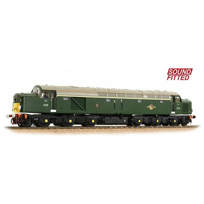 BRANCHLINE OO Class 40 Disc Headcode D213 'Andania' BR Green (Small Yellow Panels)