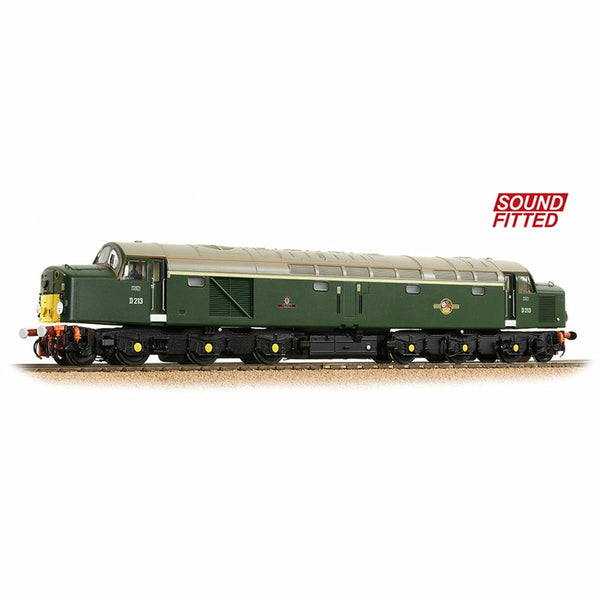 BRANCHLINE OO Class 40 Disc Headcode D213 'Andania' BR Green (Small Yellow Panels)