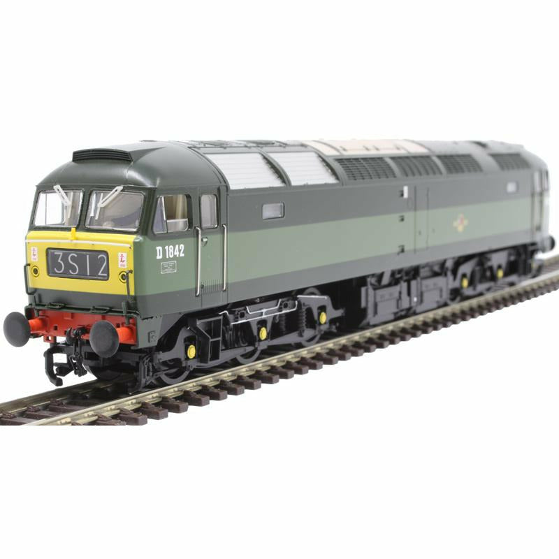 BRANCHLINE OO Class 47/0 D1842 BR Two-Tone Green (Small Yellow Panels)