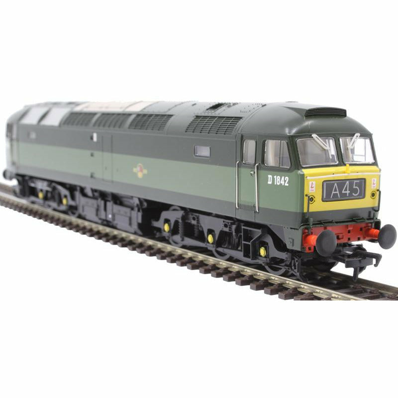 BRANCHLINE OO Class 47/0 D1842 BR Two-Tone Green (Small Yellow Panels)