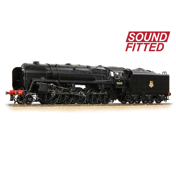 BRANCHLINE OO BR Standard 9F with BR1F Tender 92010 BR Black (Early Emblem) DCC Sound Fitted