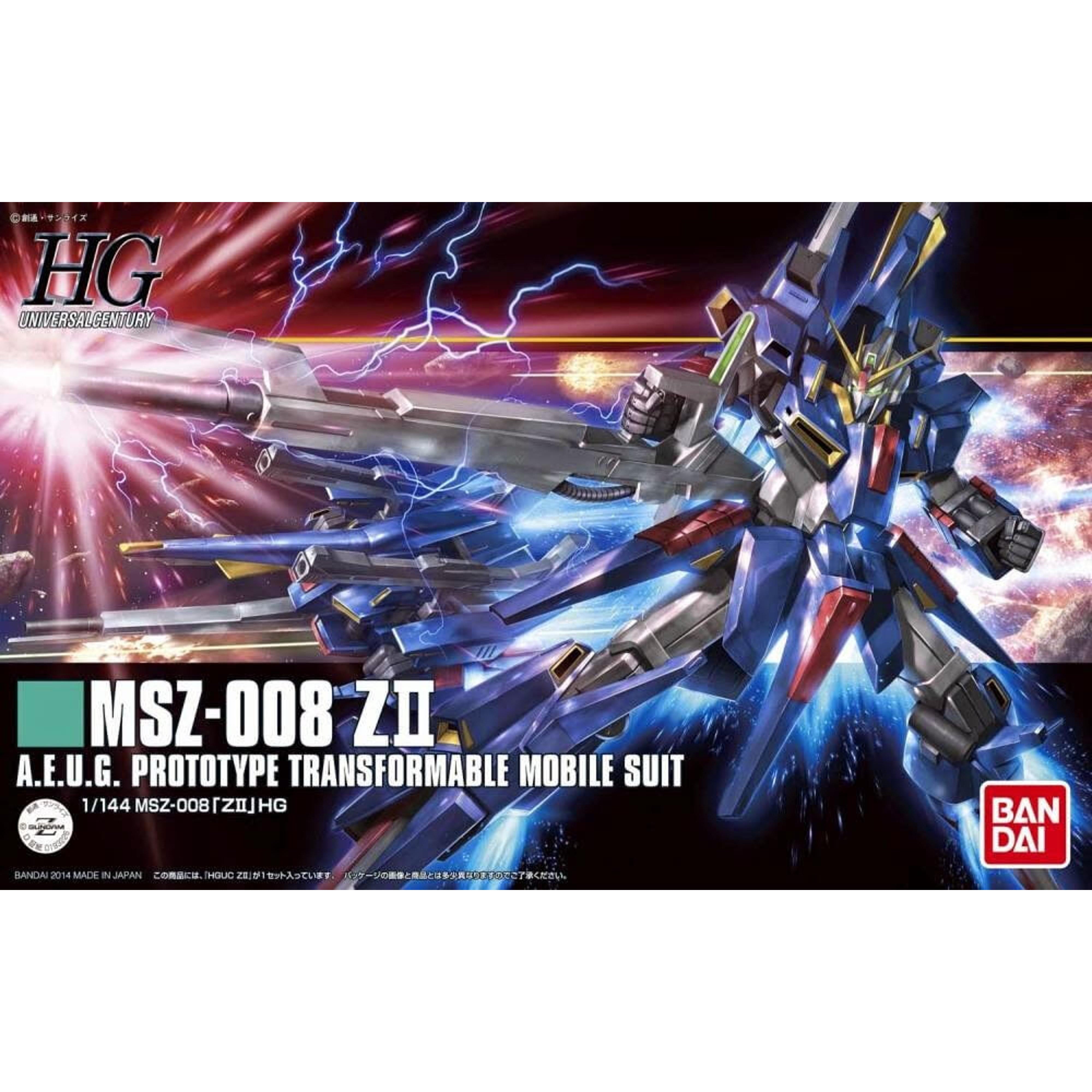 BANDAI 1/144 HGUC Z II Gundam